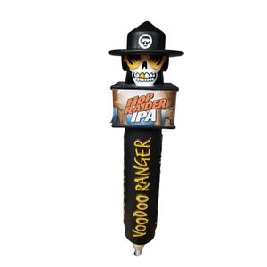 New Belgium VooDoo Ranger Hop Raider IPA Draft Beer Tap Handle